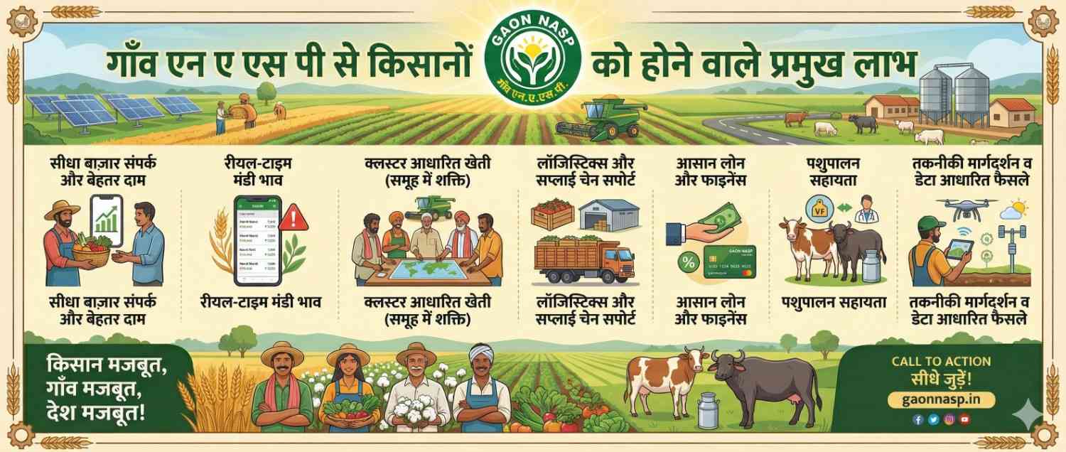 What Benefits Do Farmers Get from GAON NASP?