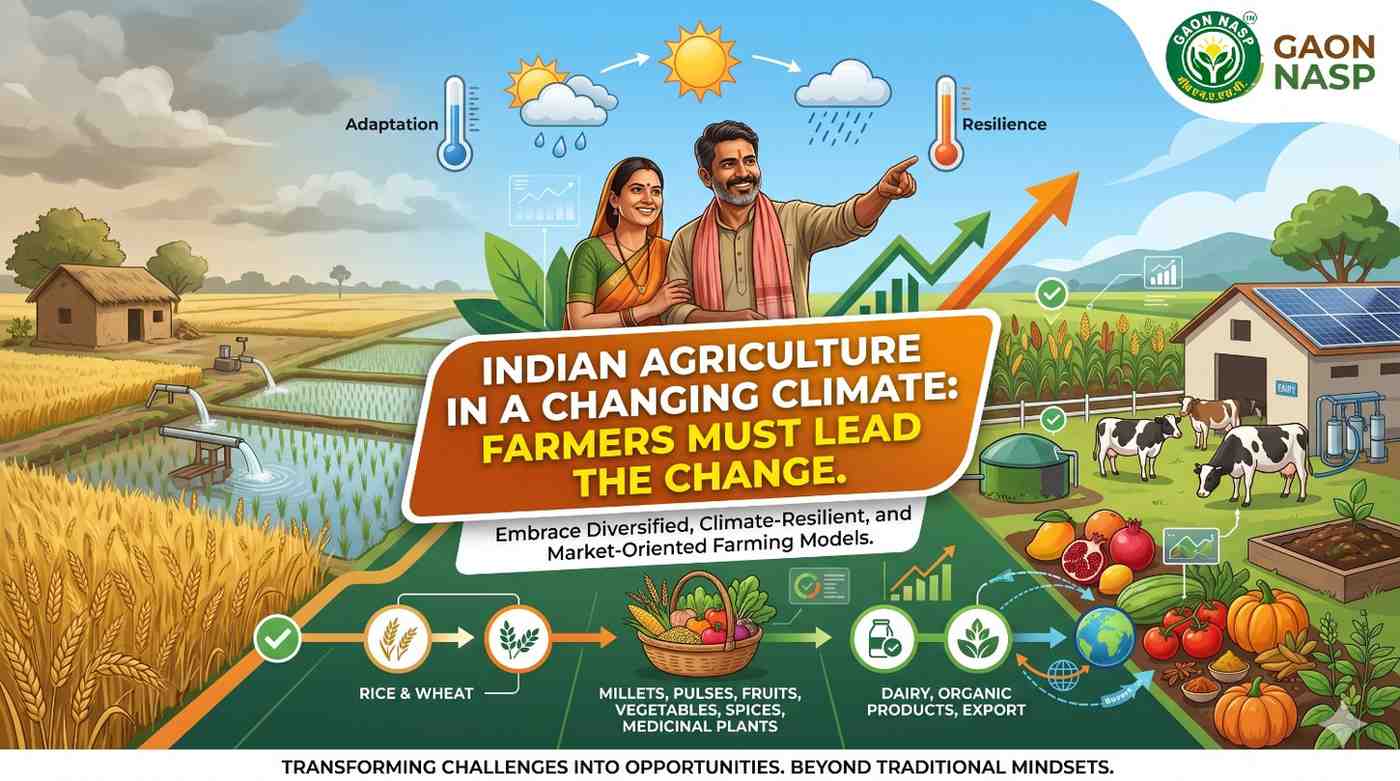 Indian Agriculture in a Changing Climate: Farmers Must Lead the Change