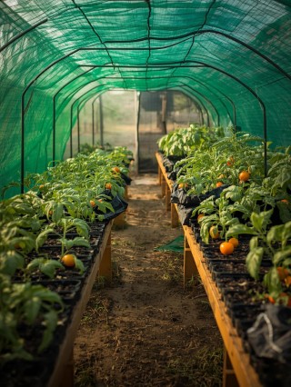 ग्रीनहाउस और छाया