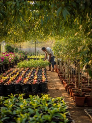 पौधों की नर्सरी