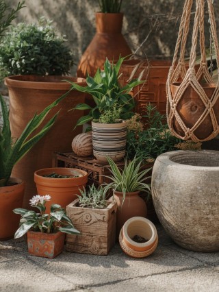 बर्तन और प्लांटर्स