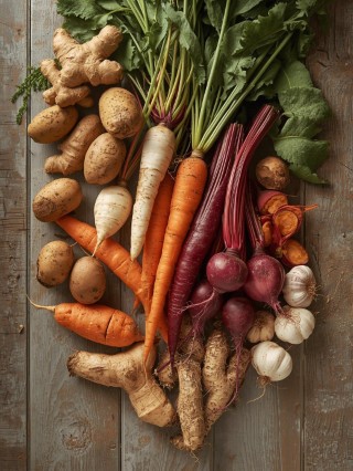 जड़ वाली सब्जियाँ