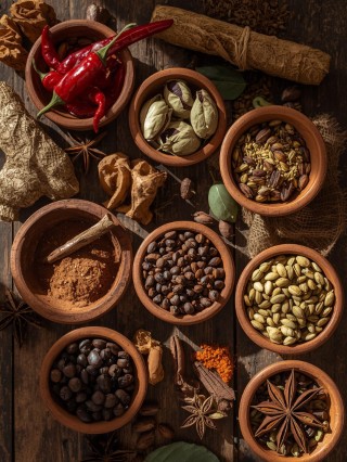 कच्चे मसाले